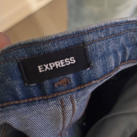 Cropped Flare Super High Rise Jeans - size 0 - Picture 3 of 4